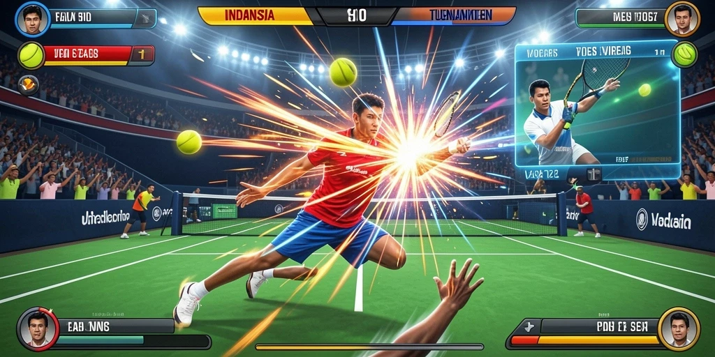 Tampilan awal game yang menarik.
