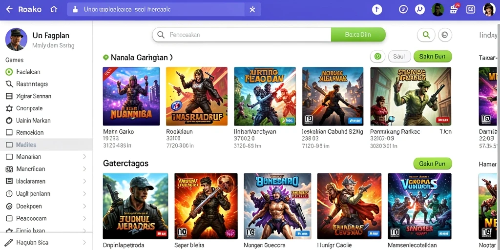 Tampilan beranda aplikasi B8VIP yang menarik dan mudah dinavigasi.
