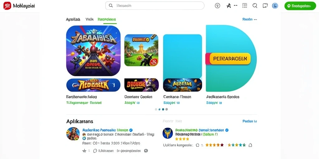 Tampilan menu utama yang intuitif dan menarik.