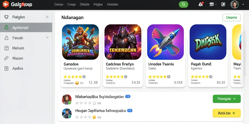 Tampilan antarmuka yang menarik dan mudah dinavigasi.