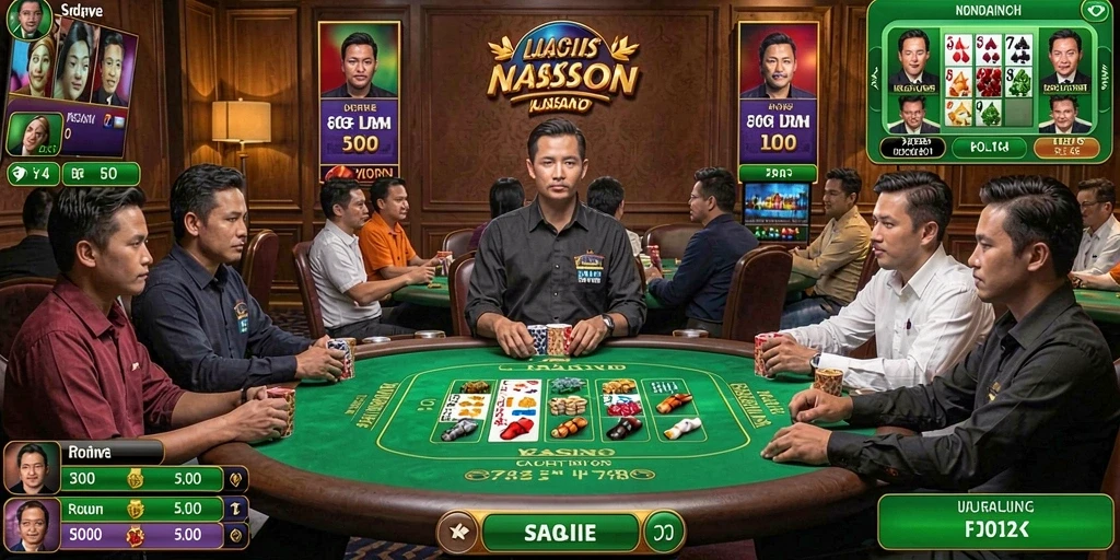 Tampilan antarmuka LUSA777 yang menarik.