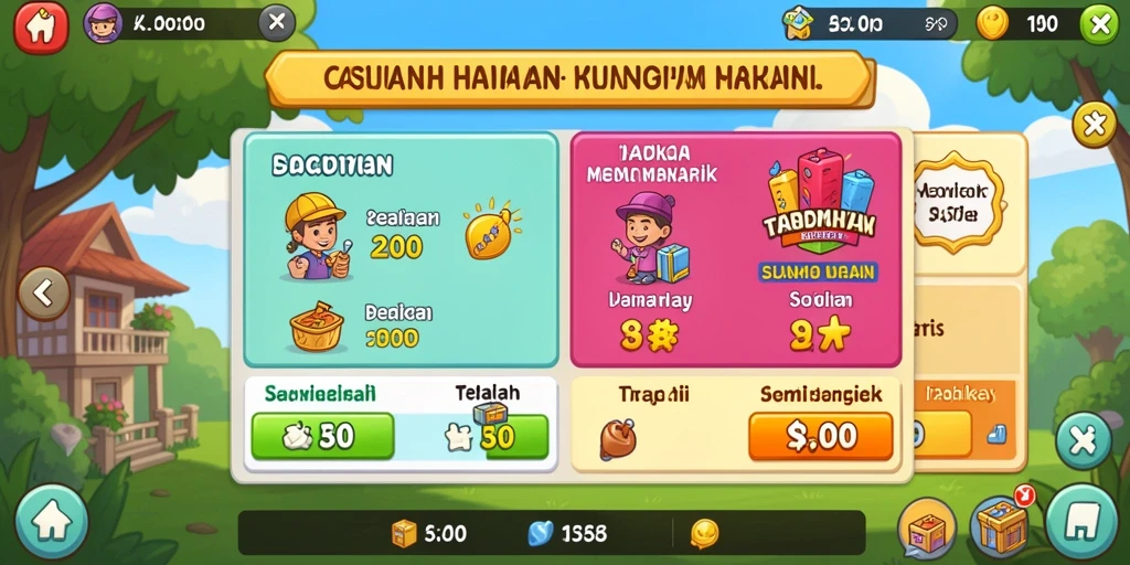 Tangkapan layar menunjukkan karakter utama dalam aksi.