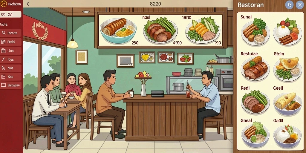 Tampilan antarmuka yang menarik dan intuitif.