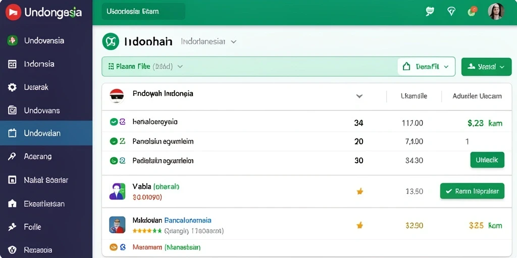 Tampilan antarmuka yang menawan dan ramah pengguna.