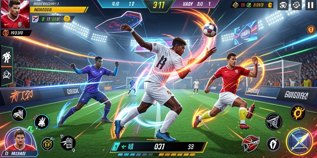 Screenshot menunjukkan antarmuka game yang menarik.