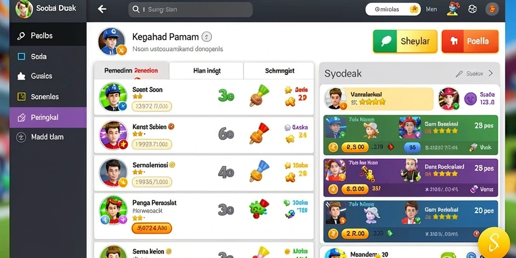 Tampilan antarmuka yang menarik dan user-friendly.