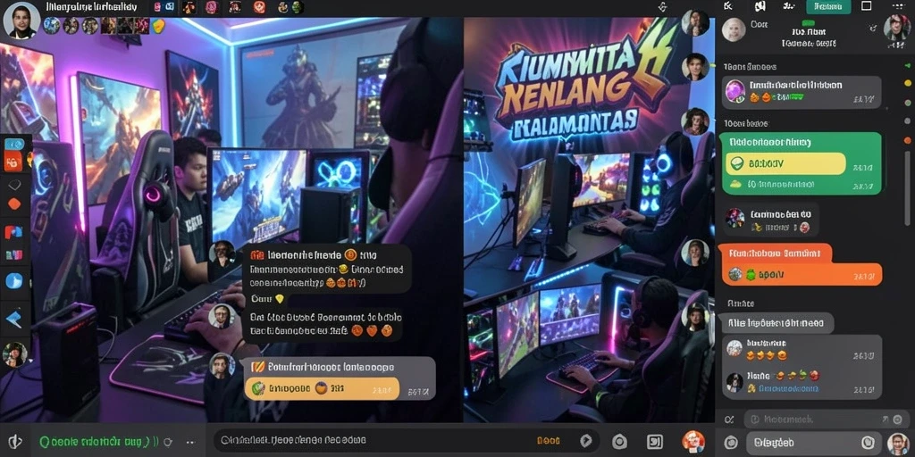 Screenshot menunjukkan antarmuka pengguna yang sederhana dan menarik.