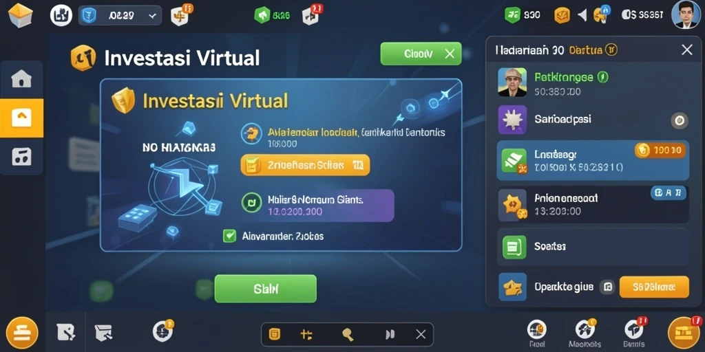Tangkapan layar dari mode permainan utama VC55.